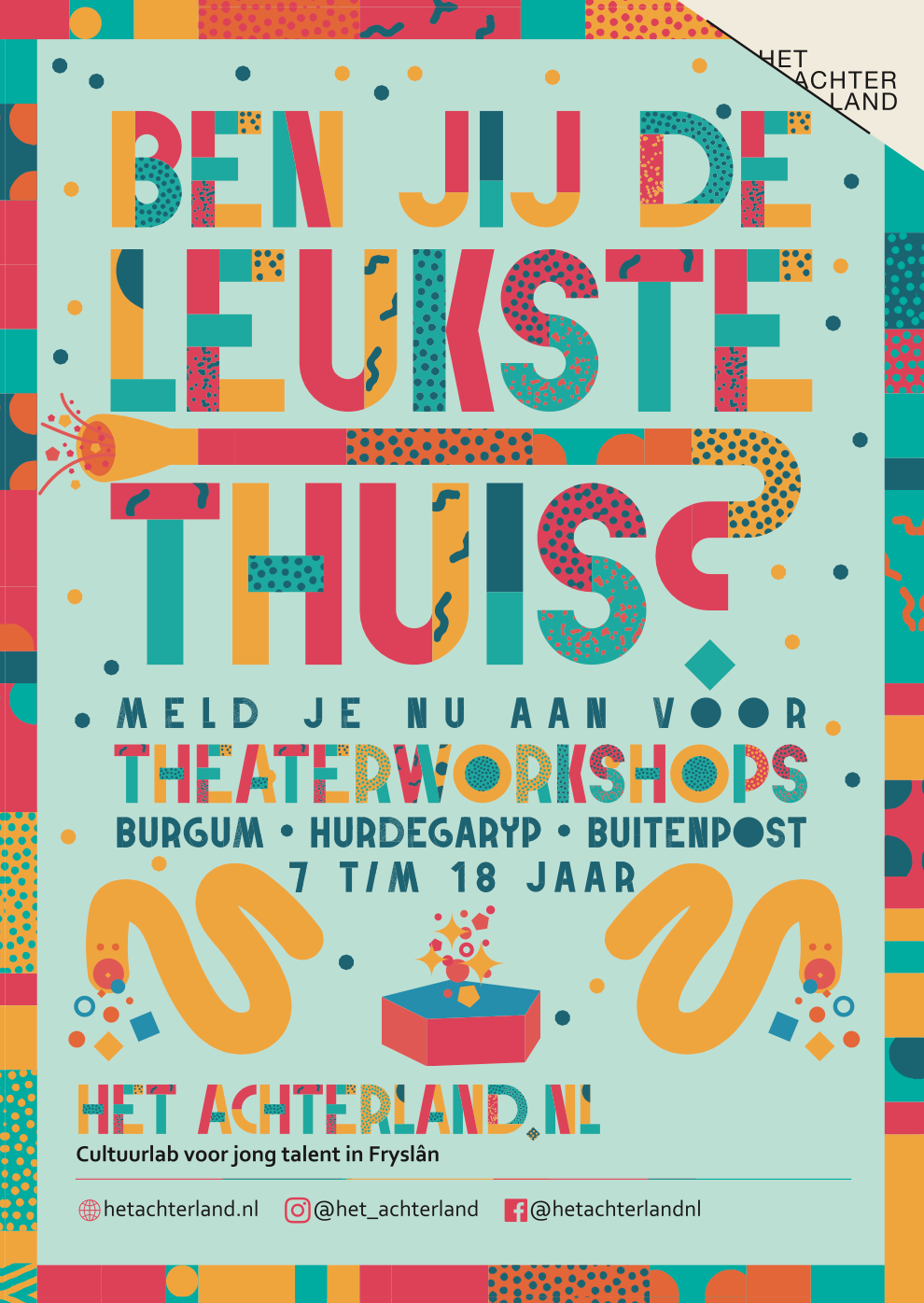 Theaterworkshops Achterland