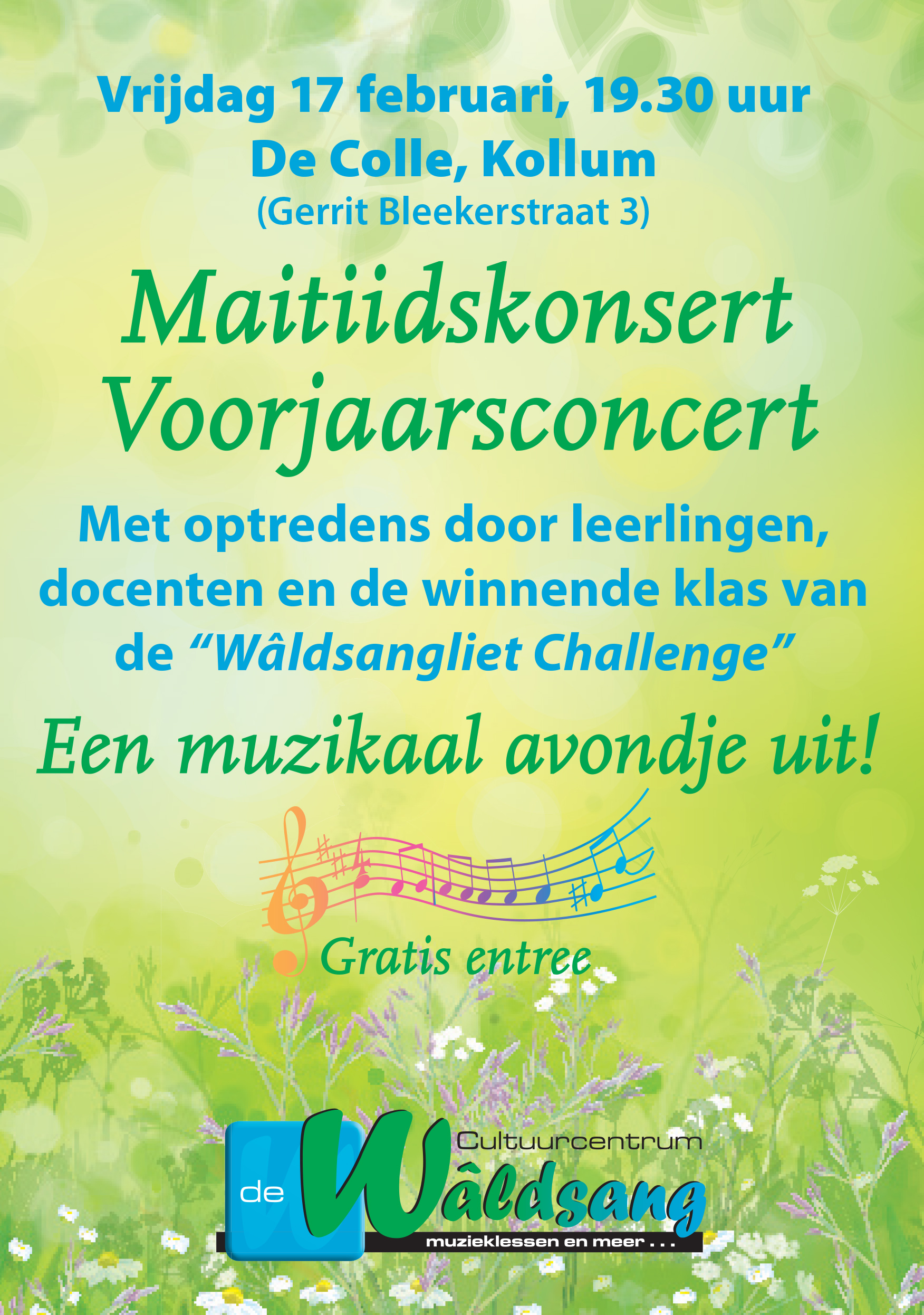 Maitiidskonsert / Voorjaarsconcert