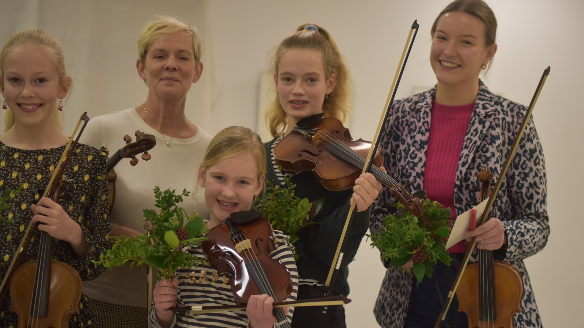 Sfeervol Jeugd-Kerstconcert Viool En Piano