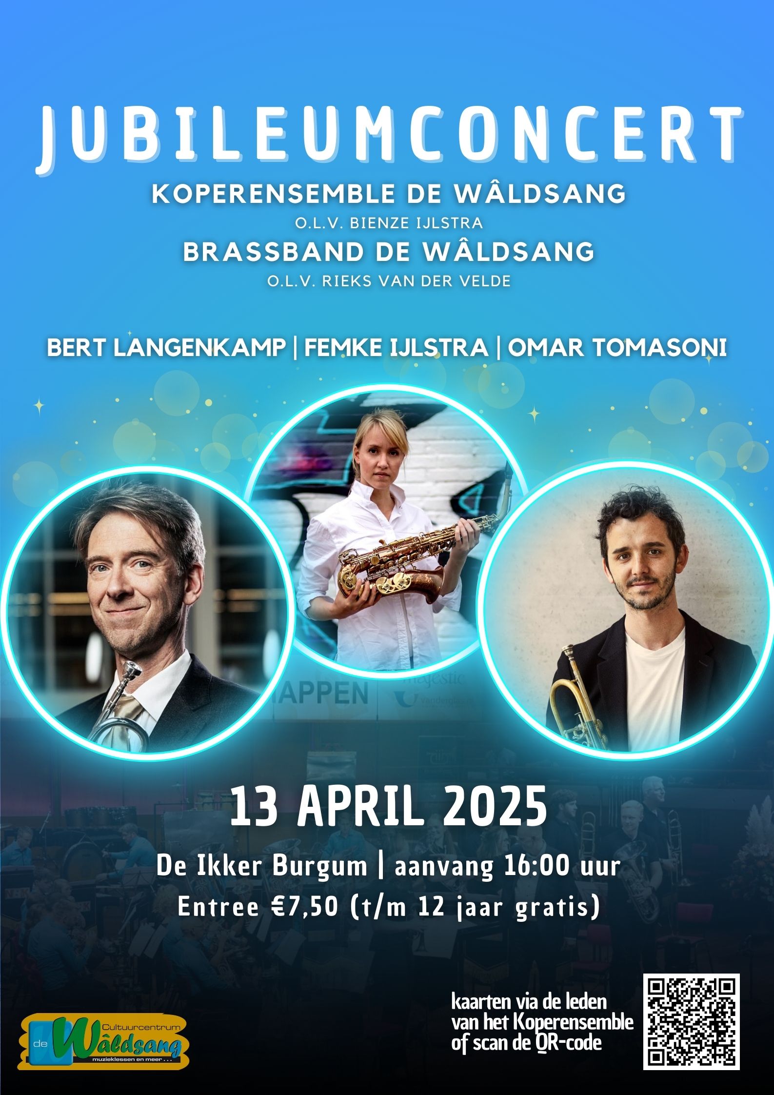 Jubileumconcert Koperensemble En Brassband De Wâldsang Met Solisten