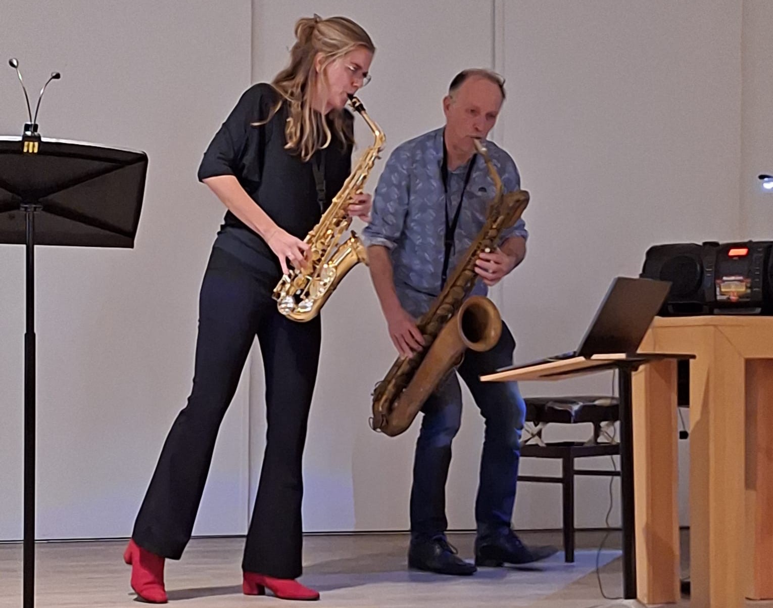 Sfeervol Concert Door Saxofonisten
